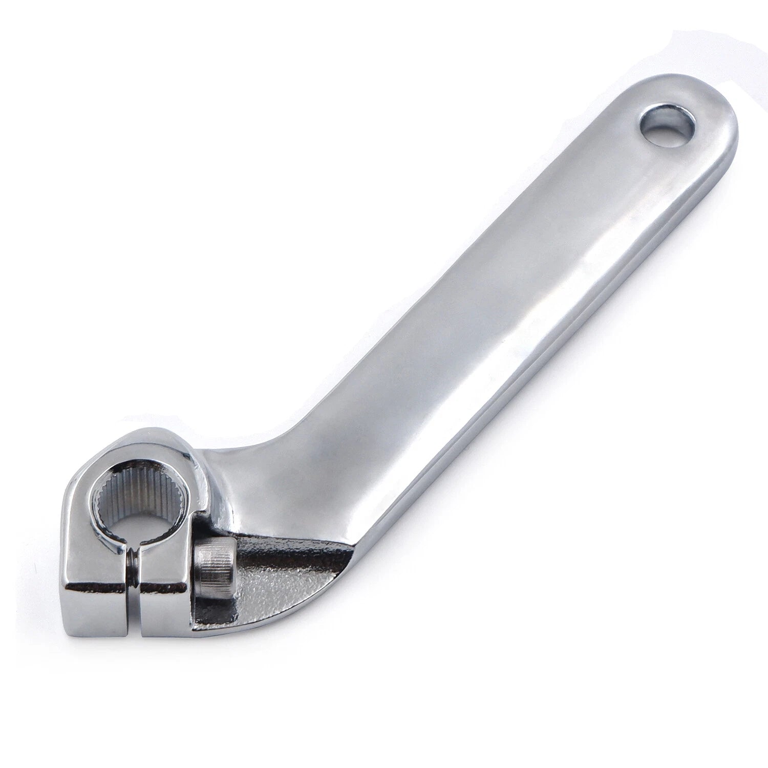 Chrome Adjustable Inner Shift Rod Lever for Harley FLT/Road Glide (1982–2018)