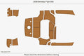 EVA Teak Flooring Mat for Beneteau Flyer 850 (2009)