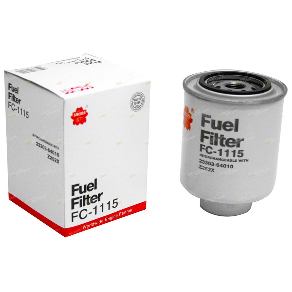 Engine Filter Service Kit for Mazda B2500 UN 2.5L 4cyl WL-T (1999–2000)
