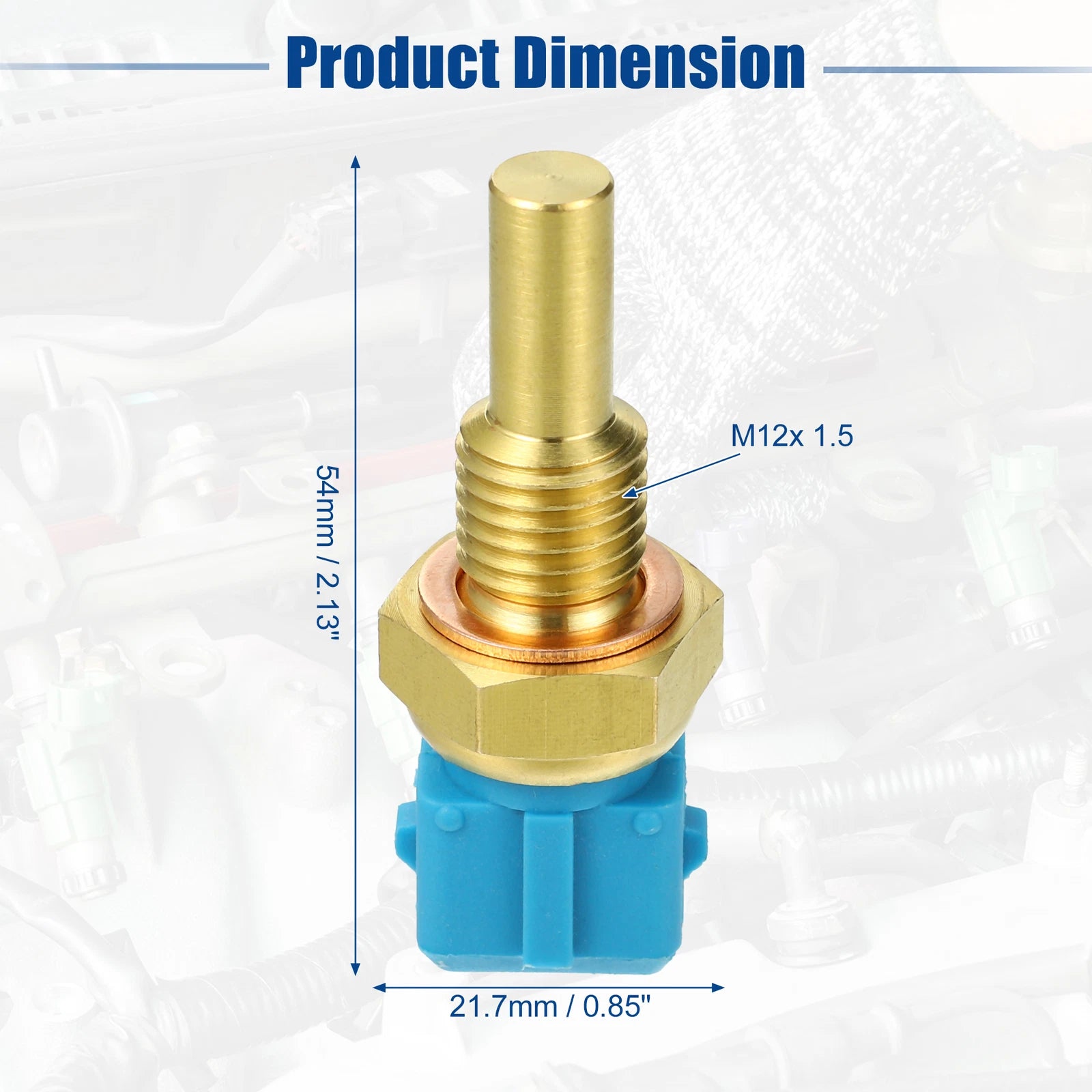 Engine Coolant Water Temperature Sensor for BMW 318i E30 (1984) No. 13621709967