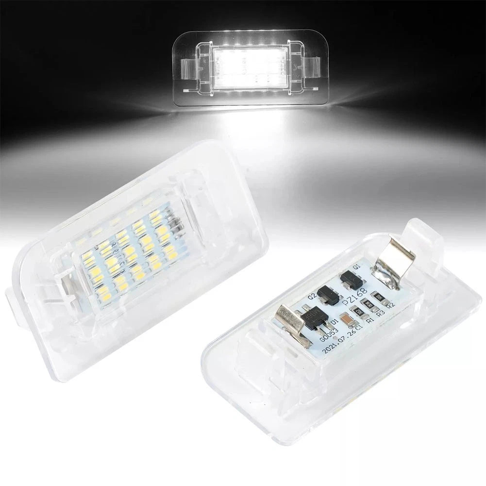 2X LED License Plate Lights for Mercedes-Benz B-Class