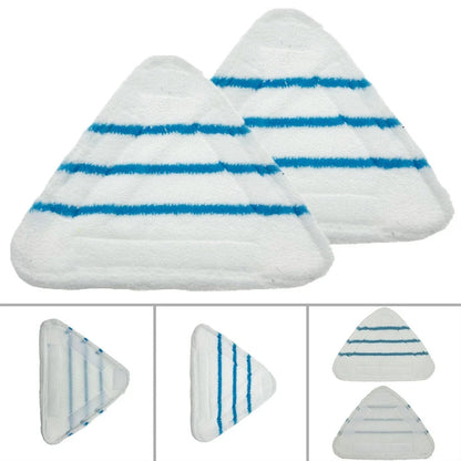 2 Pack Mop Cloths Pads for PurSteam ThermaPro 10-in-1 (2019–2023)
