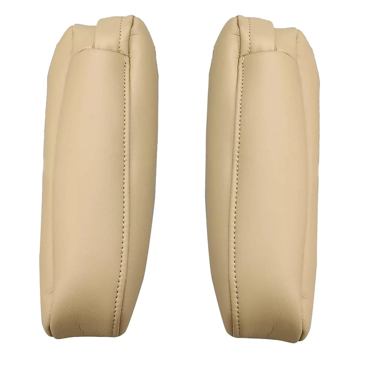 2X Leather Seat Armrest Cover for Lexus RX - Beige