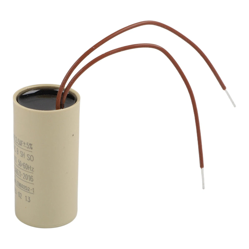 2 5uF CBB60 Capacitors for HVAC Water Pump Motor System Replacement