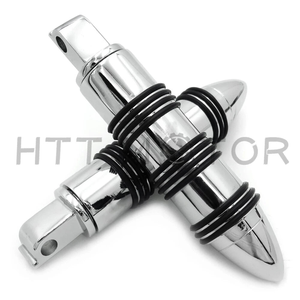 Chrome Foot Pegs for Victory Hammer Vegas 8 Ball (Front & Rear)