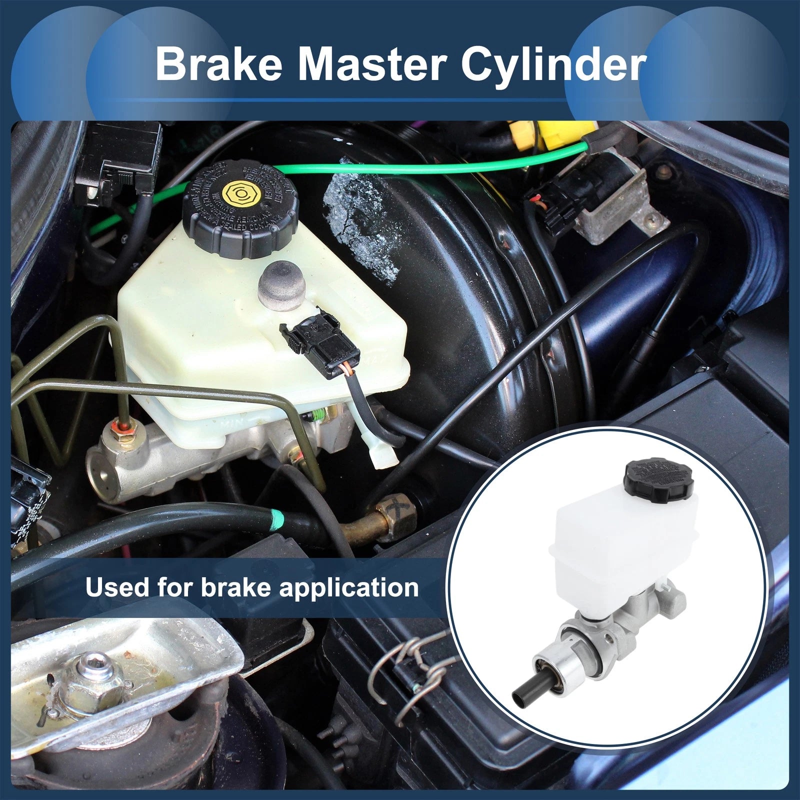 Brake Master Cylinder Reservoir Replacement for Hyundai Atos (2001–2007)