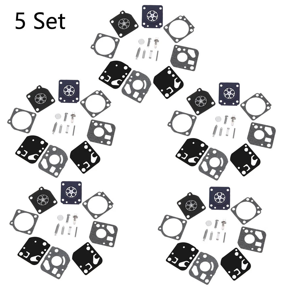 Set of 5 Carburetor Diaphragm Gasket Kit for ZAMA RB-29 RB29 C1U
