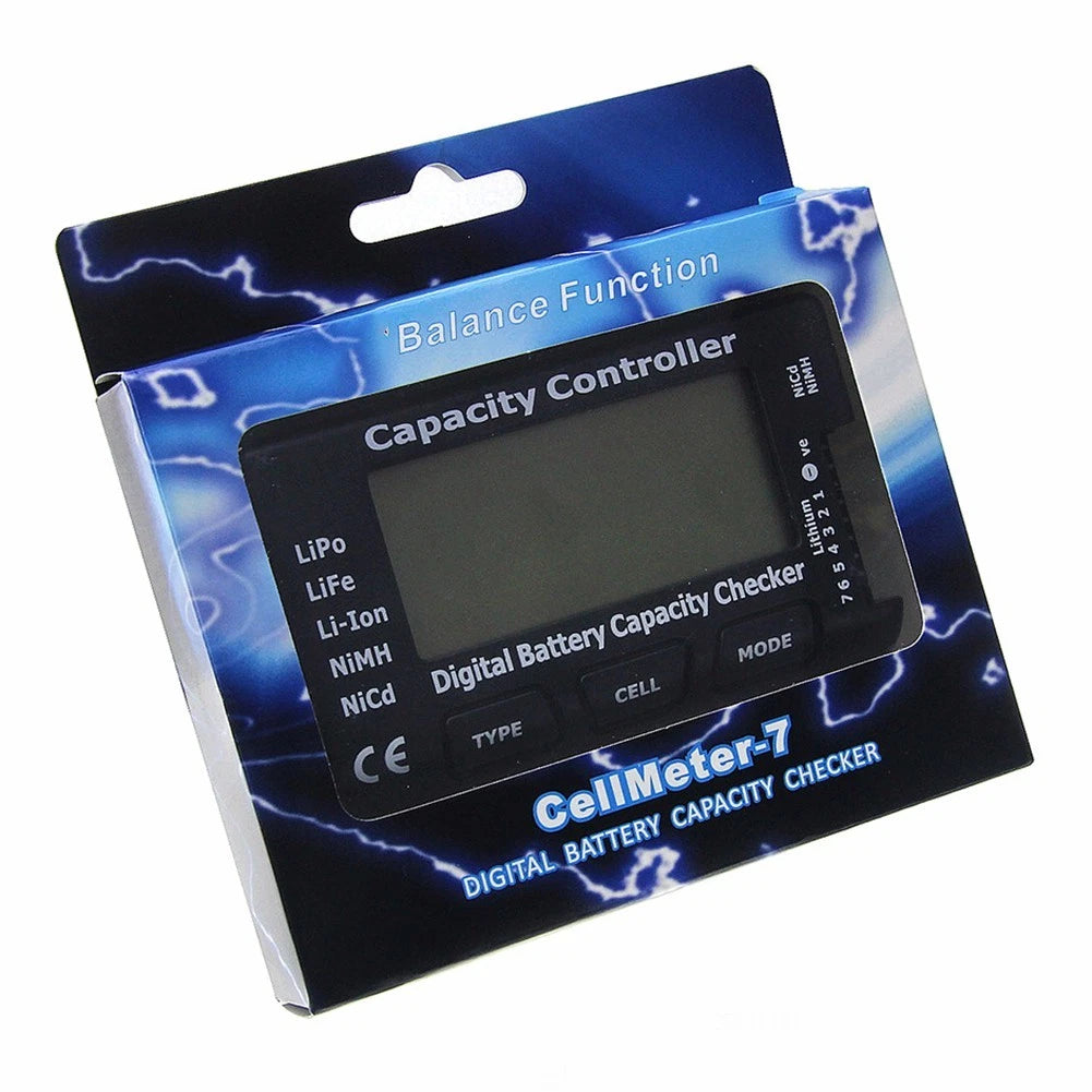 Battery Tester for 4WD RC Cars - 2.1 Inch Display
