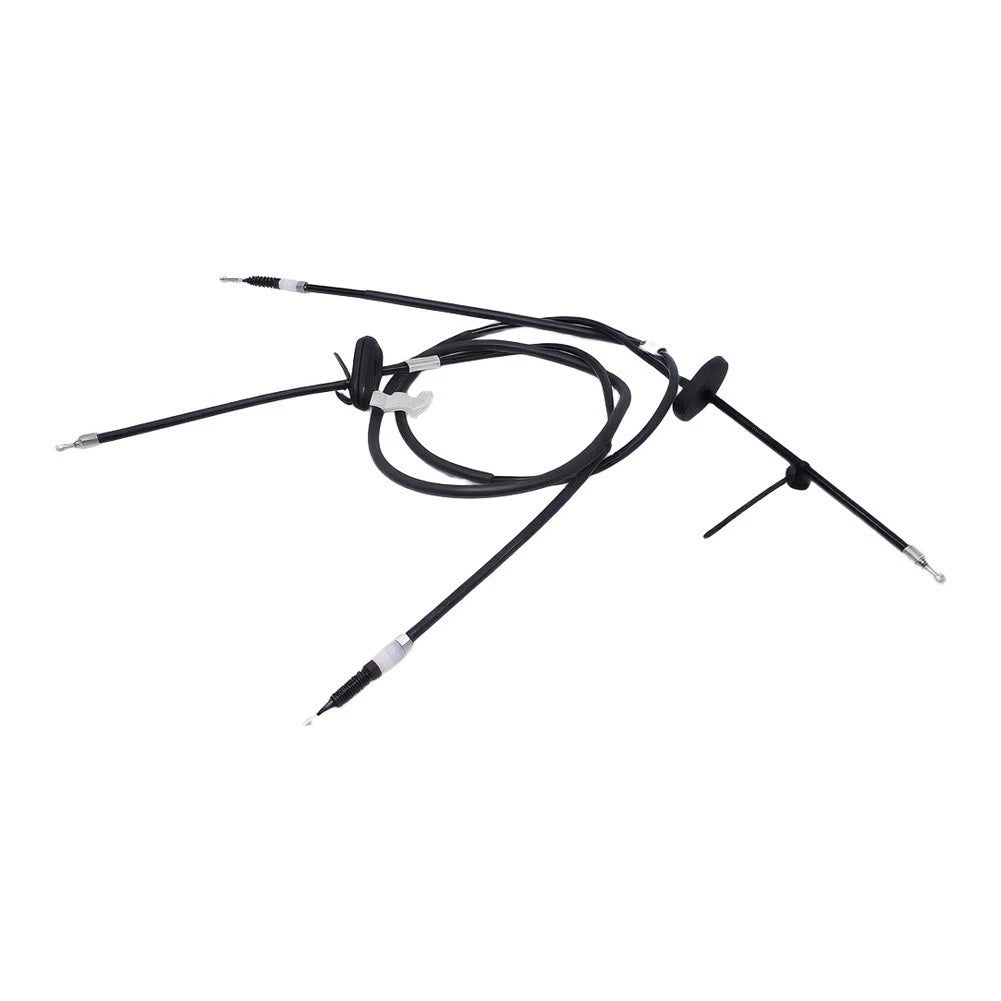 2X Silver Handbrake Cable for Chevrolet Cruze & Opel Astra J