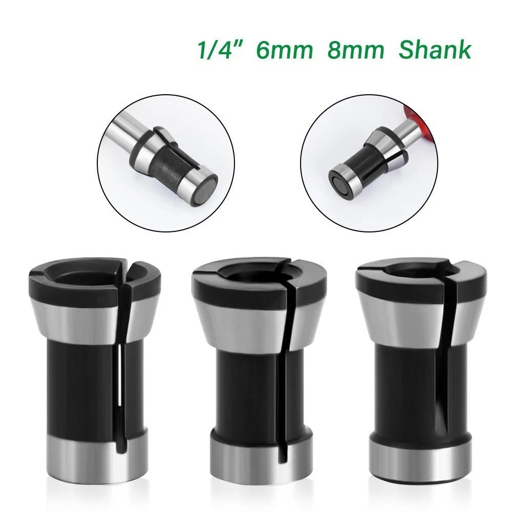 Collet Chuck 6mm / 8mm / 6.35mm for Chuck Conversion