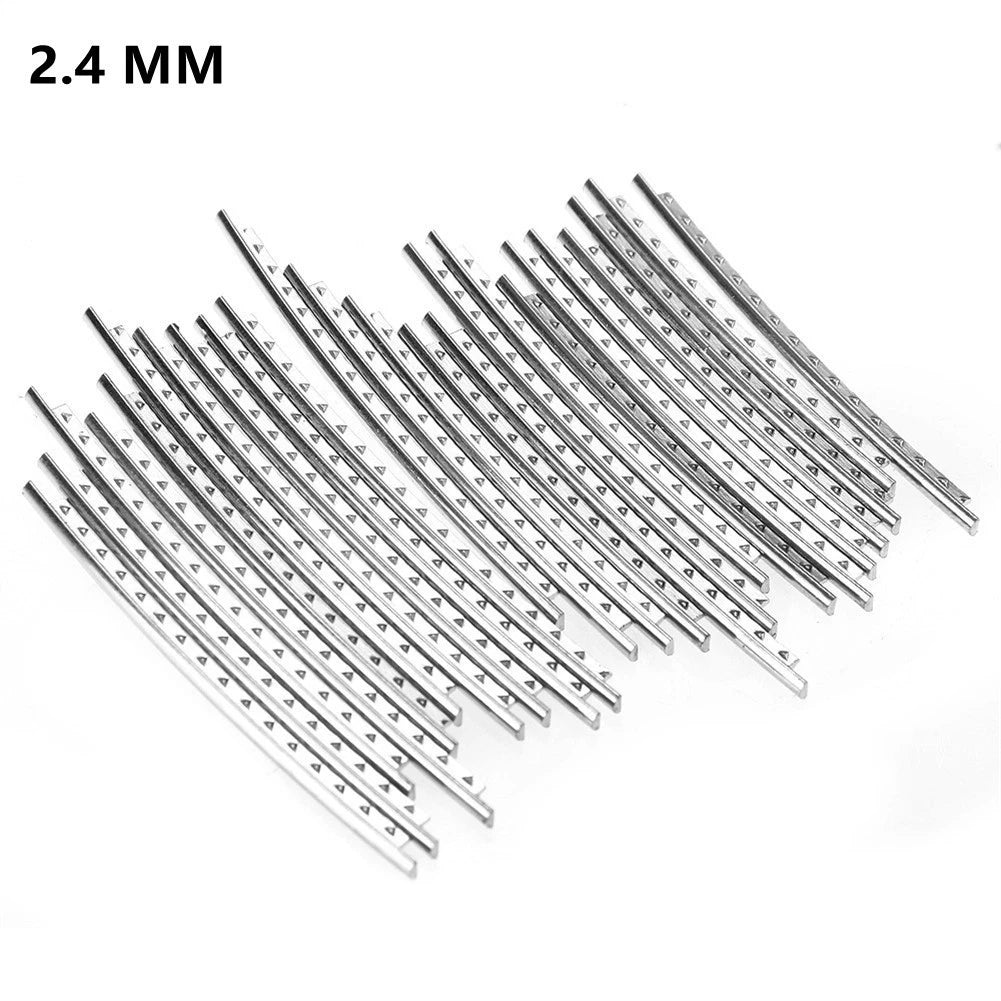 24pc Guitar Frets Wire Set for Luthier Tool (2.4/2.7/2.9mm)