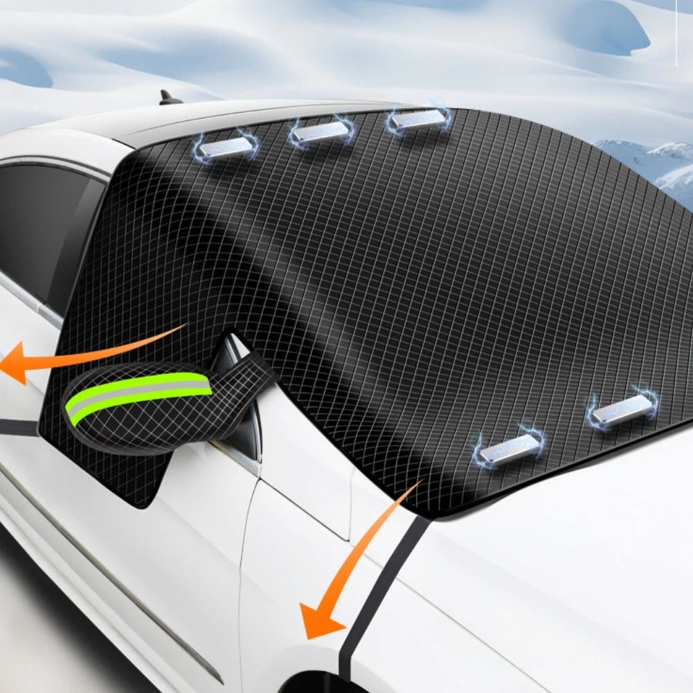 Windshield Snow Ice Protector Cover for Car SUV MPV (2010–2023)
