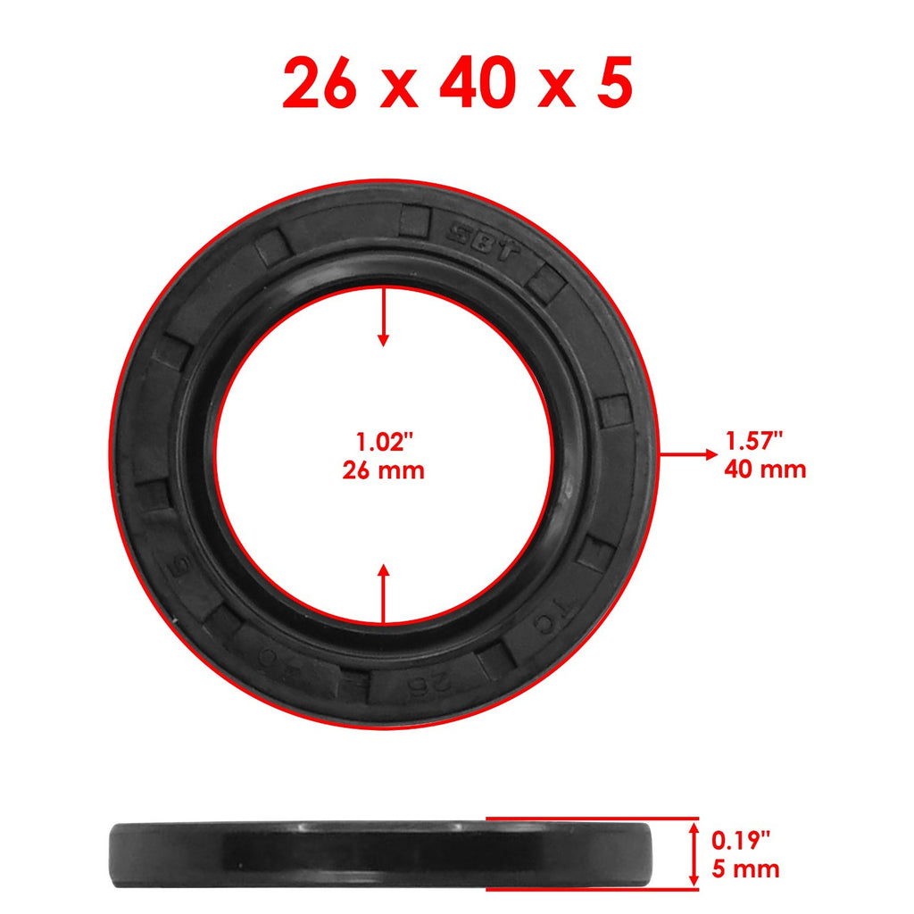 Swing Arm Dust Seal Replacement for Honda Foreman Rubicon 500 TRX500 (2007-2014)