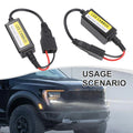 2X H7 LED Headlight Canbus Error Resistor Anti Flicker for