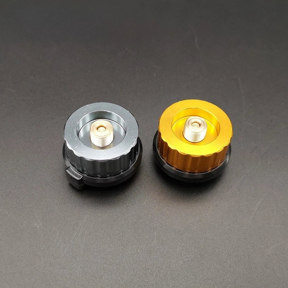 Automatic Fuel Canister Adapter for (Leak Proof, Shut Off)