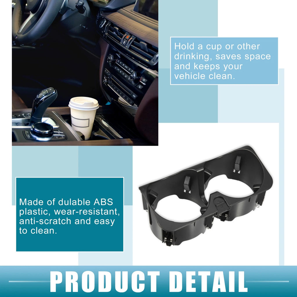 Rear Cup Holder Insert Replacement for Mercedes Benz S Class W221 (2009–2013)