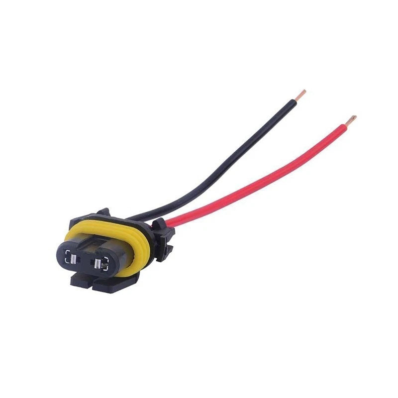 Set of 2 Sockets Car Light Adapter Wire 9005 9006 for Fog Light Harness