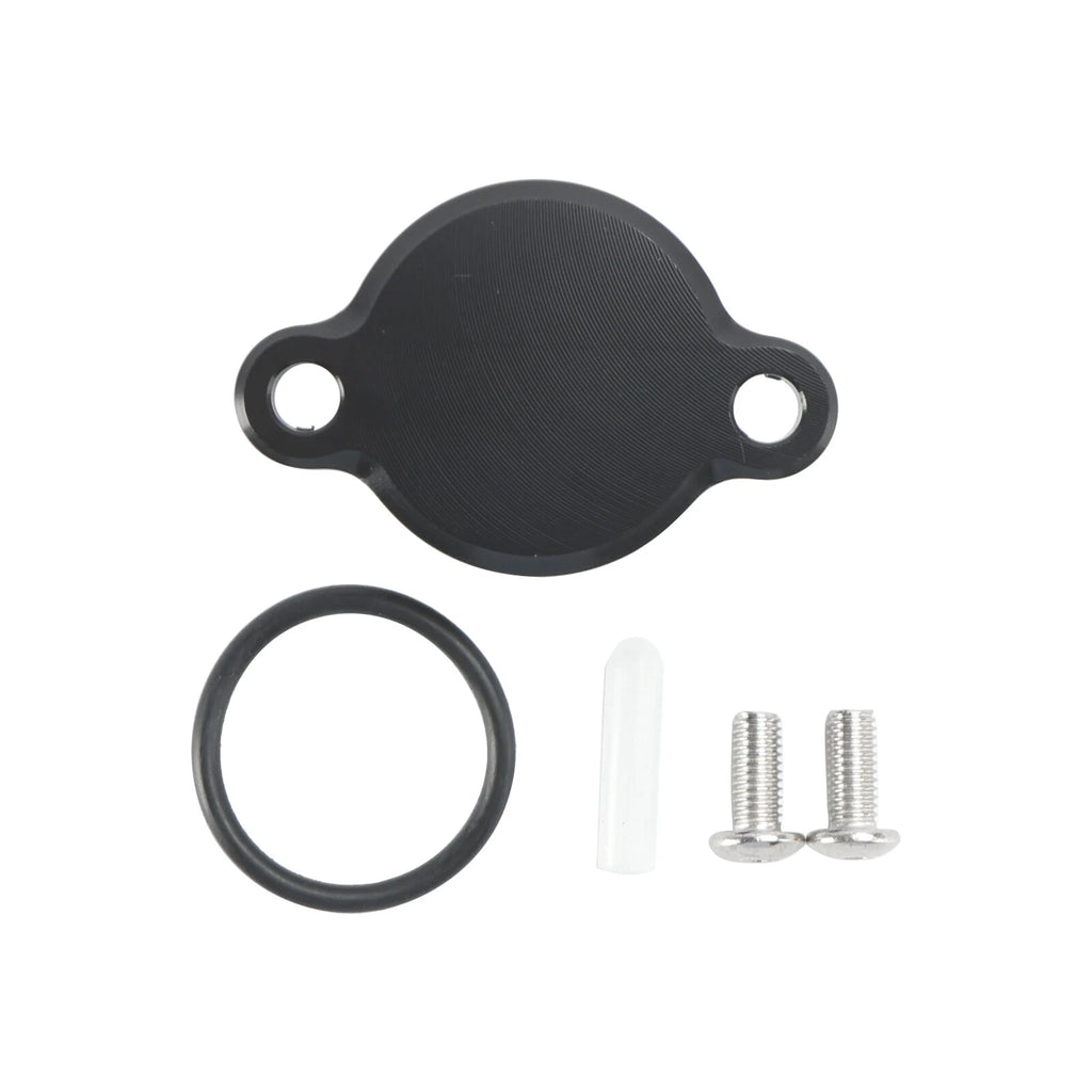 Oil Injection Pump Delete Block Off Plug for Yamaha PW50 PW80 (All) Black T9
