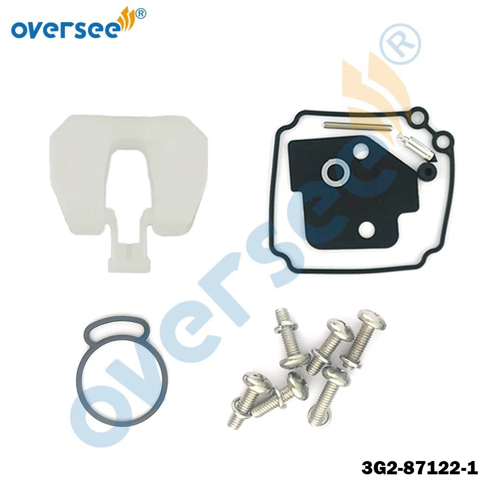 Carburetor Repair Kit for Tohatsu Mercury 9.9HP-18HP 2T (3G2-87122-1, 803826A1)