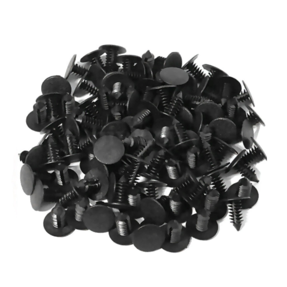 100Pcs Plastic Rivets Fasteners for Car Bumper Clips Fender Push Pin