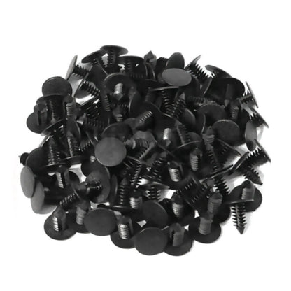 100Pcs Plastic Rivets Fasteners for Car Bumper Clips Fender Push Pin