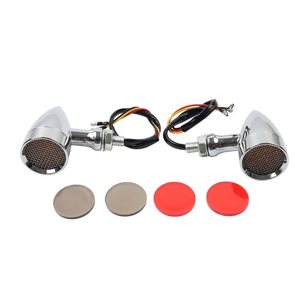 2X Turn Signals for Harley Super Glide FXD Dyna Low Rider (2006–2017)