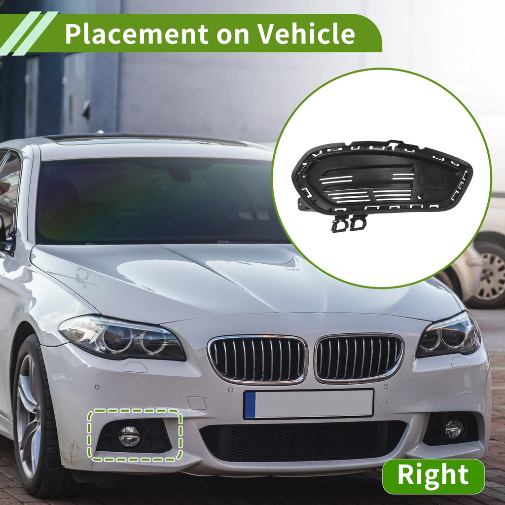 Front Right Fog Light Grill Replacement for Mercedes Benz CLA (2013–2019)