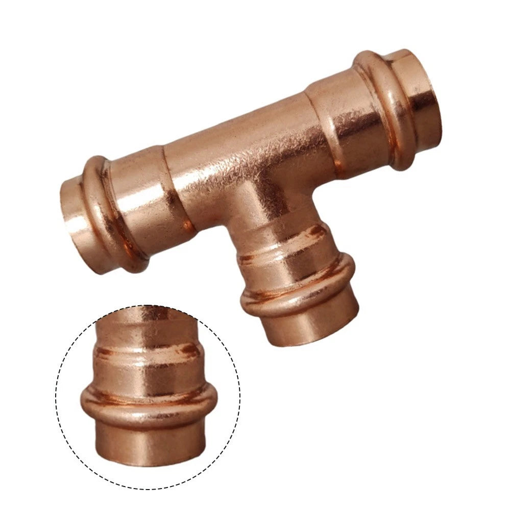 Press Fit Copper Pipe Fitting for Heat Pump and Air Conditioning Systems