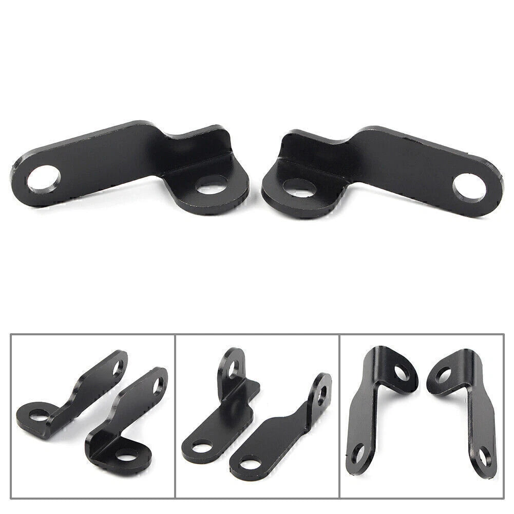 2X Turn Signal Light Mount Bracket for Harley Motorcycle