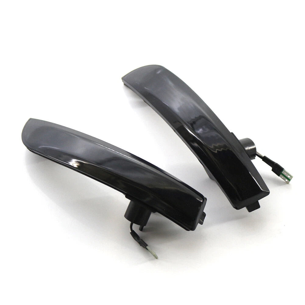 2Pcs Dynamic LED Side Mirror Turn Signal Light For Ford Escape Kuga Ecosport ABS