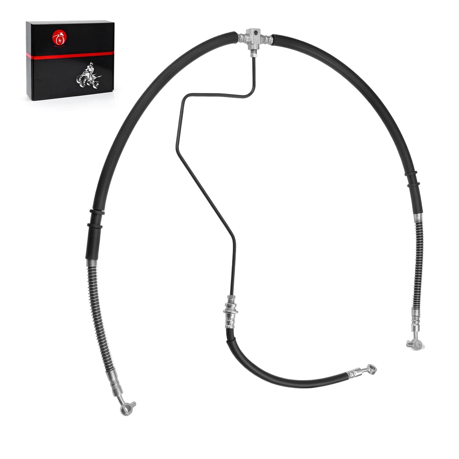 Front Brake Hose Line Kit for Yamaha Raptor 700/700R (2006–2024) 1PE-F5872-01-00