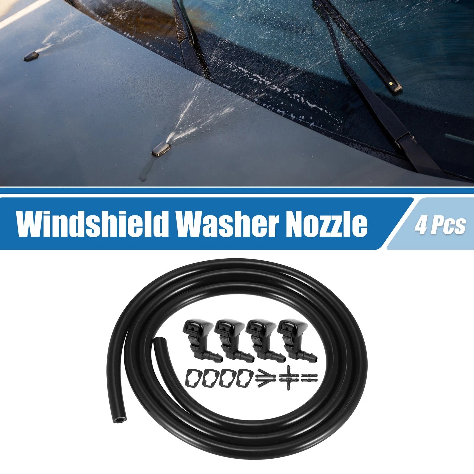 Windshield Washer Nozzles Replacement Set for Chrysler 300 (2011–2018)