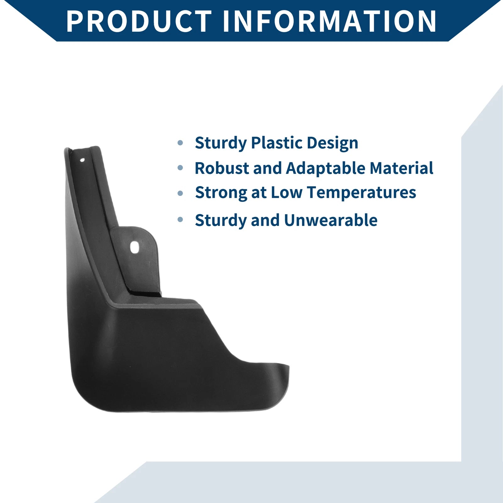 Set of 4 Mud Flaps Splash Guards for Renault Captur (2013–2018)