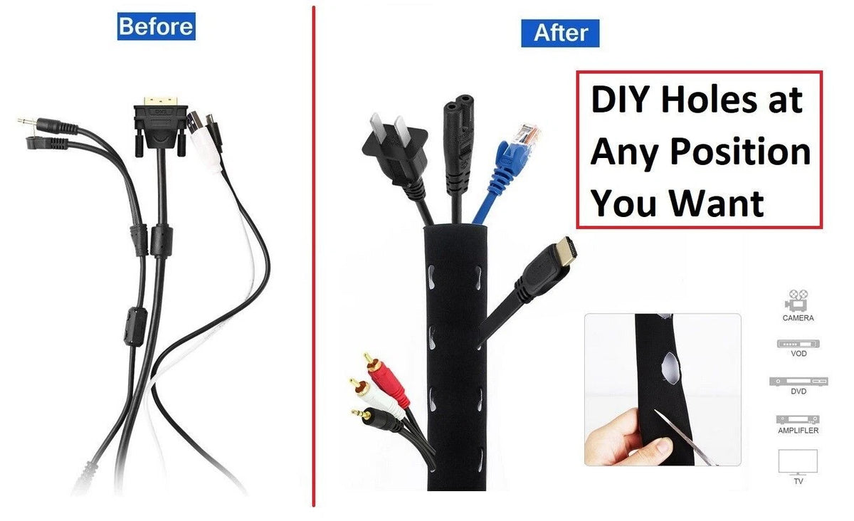 Cable Management Organizer for PC TV (2010–2023)