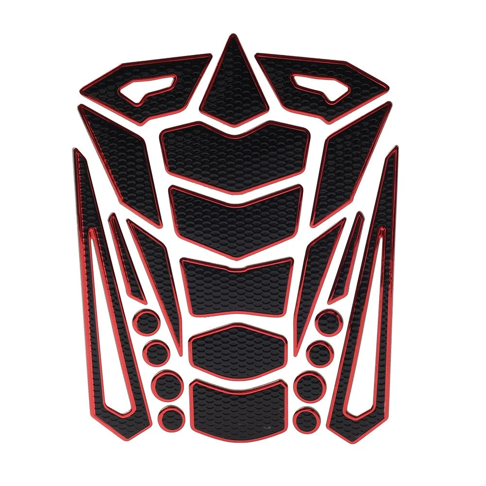 Gas Tank Pad Cover for Motorcycle (Red)