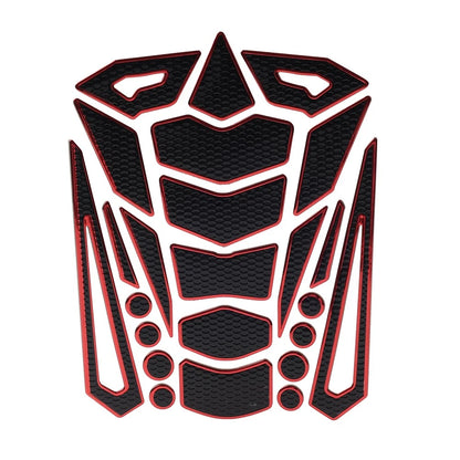 Gas Tank Pad Cover for Motorcycle (Red)
