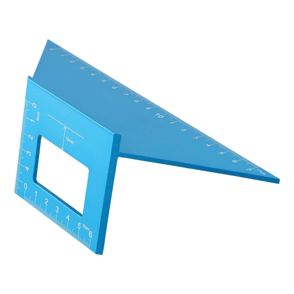 Angle Ruler with Easily Readable Metric Scale for Quick Measurements