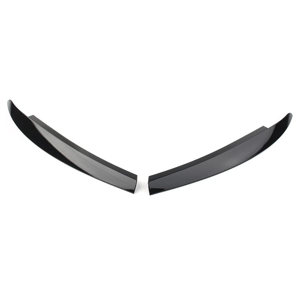 Glossy Black Headlight Eyebrow Eyelid Trim for VW Scirocco (2009–2017)