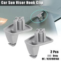 Sun Visor Retainer Staples 2 Pcs Replacement for Chrysler 300 Dodge Charger (2005–2010)