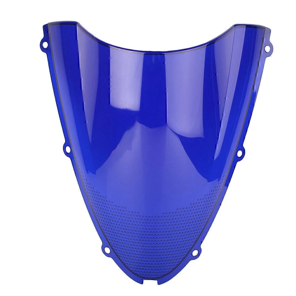 1 Pcs ABS Blue Windshield for Kawasaki Ninja ZX6R (2005–2008)