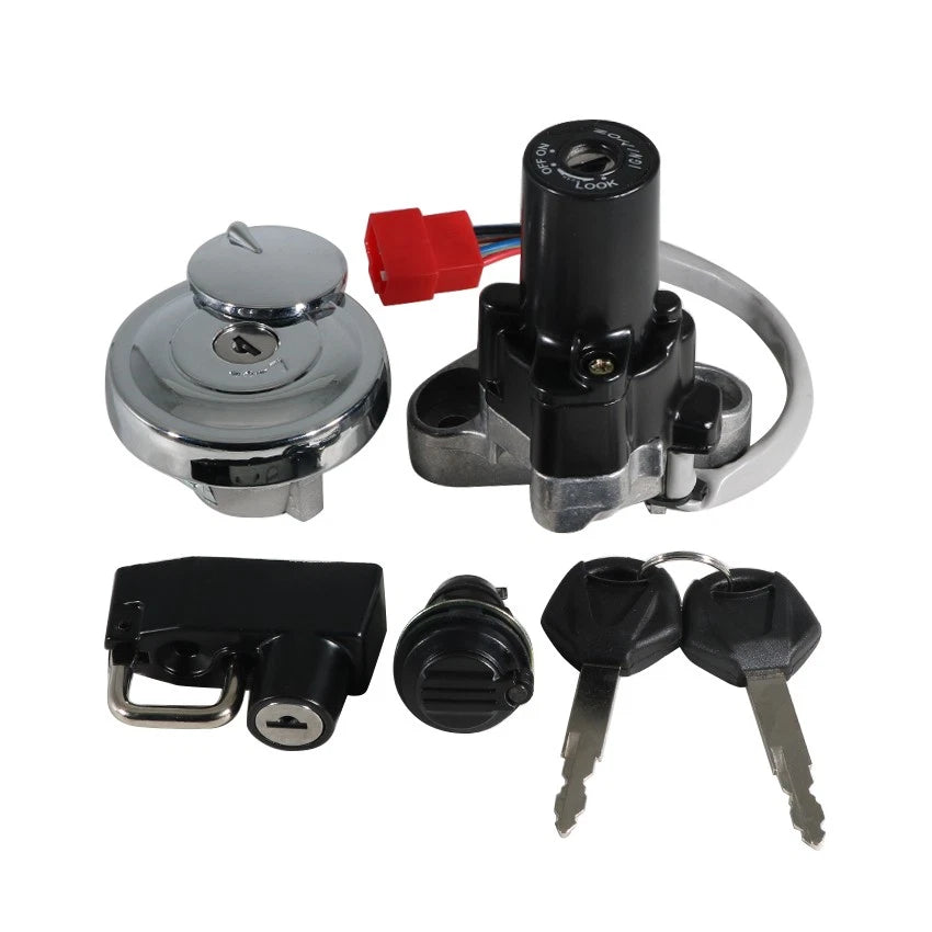 Ignition Switch Tank Cap Lock Set for Yamaha XVS1100A (2000–2008)