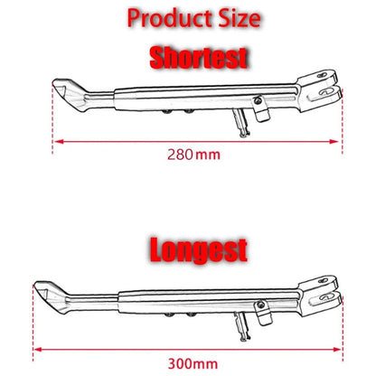 CNC Aluminum Adjustable Kickstand for Suzuki GSXR 600 750 1000 (2001–2010)