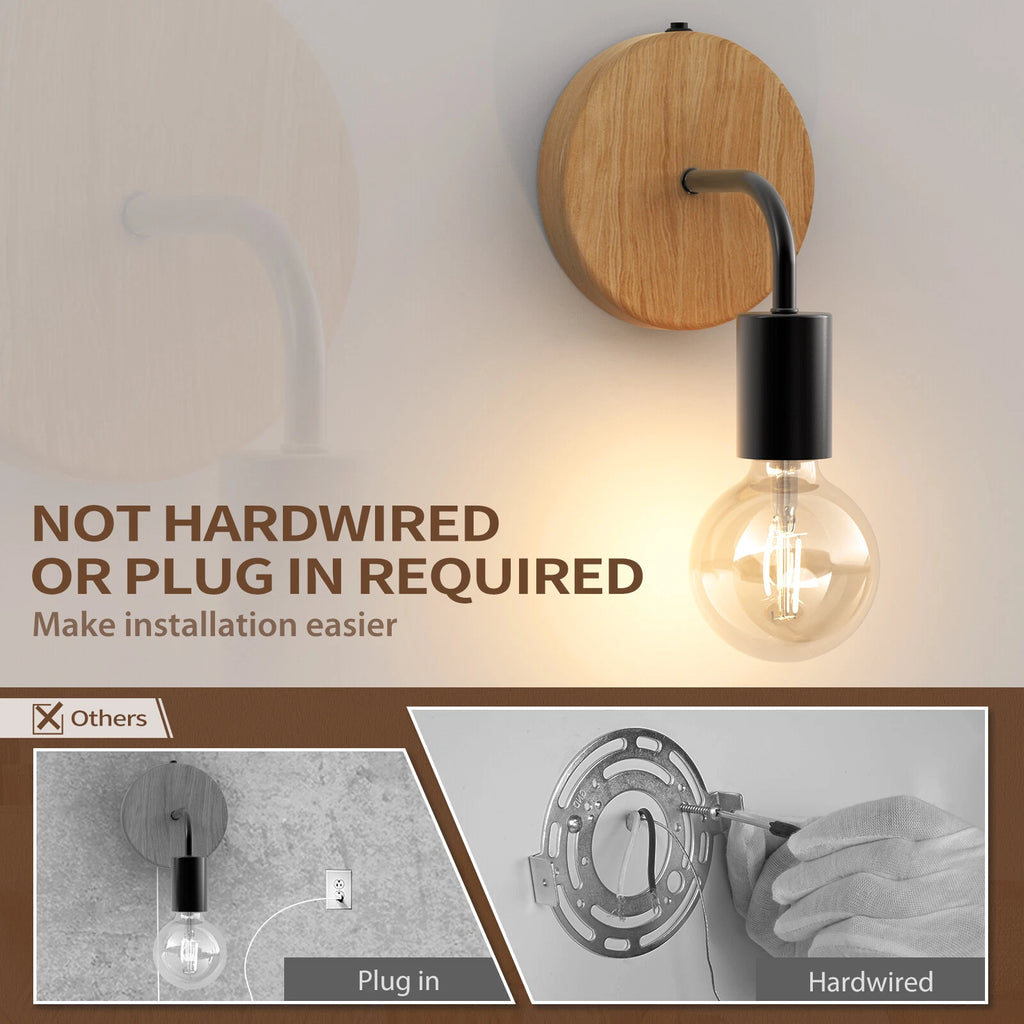2X Modern Wall Sconce Bathroom Vanity Light Waterproof for