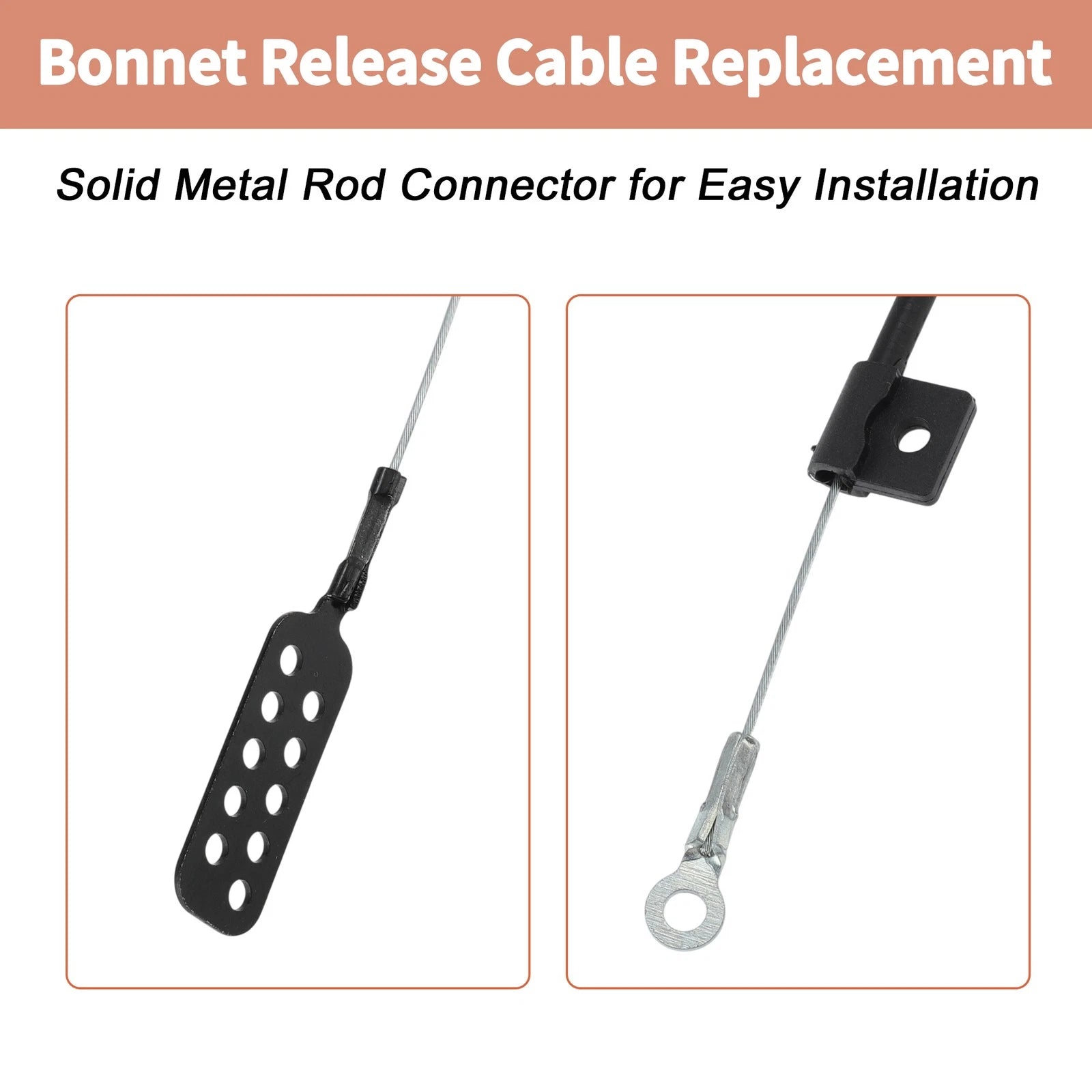 Hood Release Lateral Cable Latch for Chevy Corvette C3 (1978–1982)