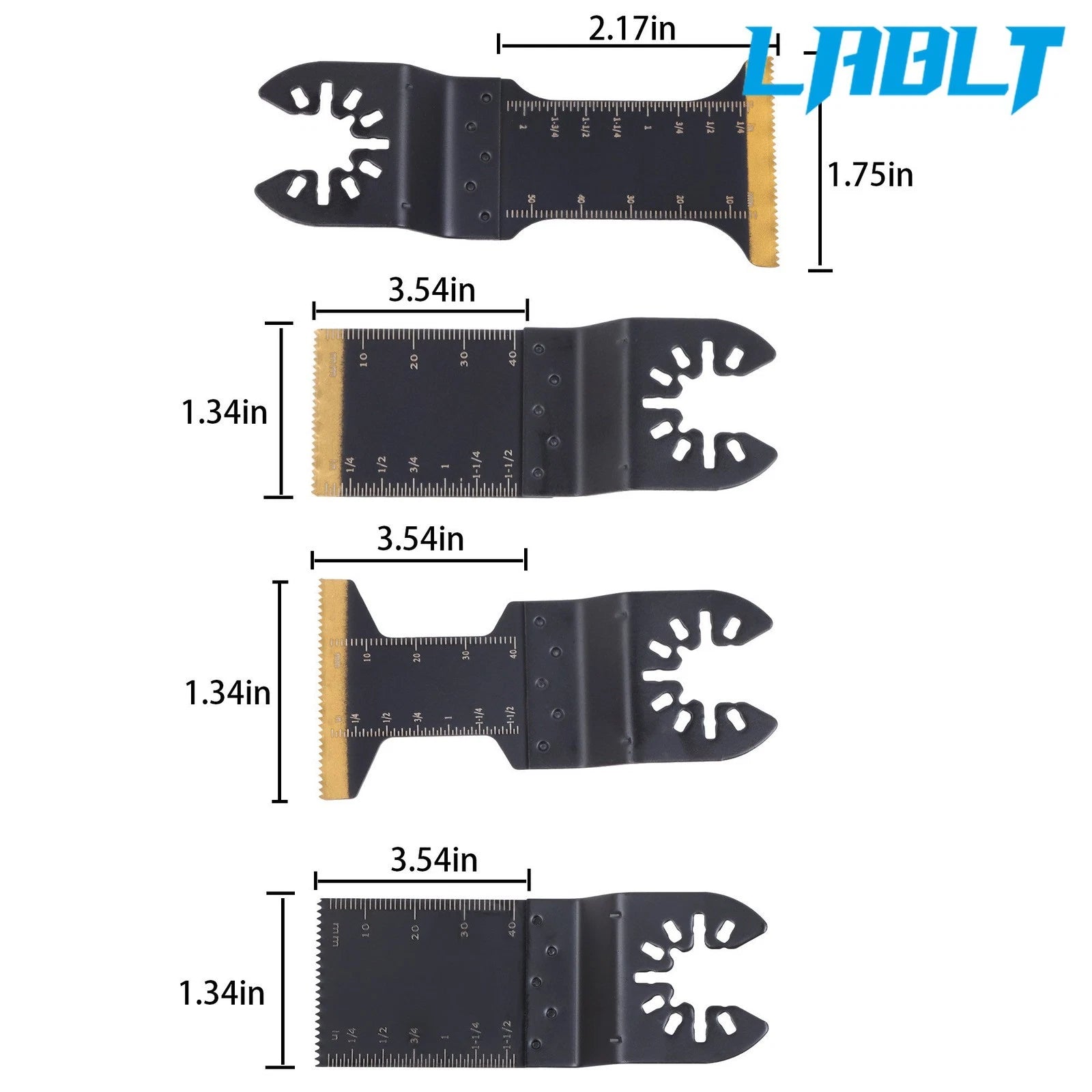 49Pcs Universal Oscillating Tool Blades for (Universal)