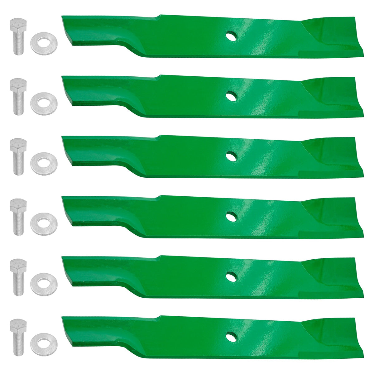 50 Inch Deck High Lift Blades Replacement for Ariens (2010–2019)