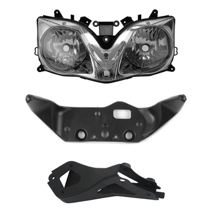 Front Headlight Assembly & Fairing Stay Bracket for Honda CBR600F4i (2001–2006)