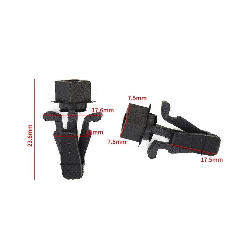 Set of 4 Clips for Grille Bumper Replacement