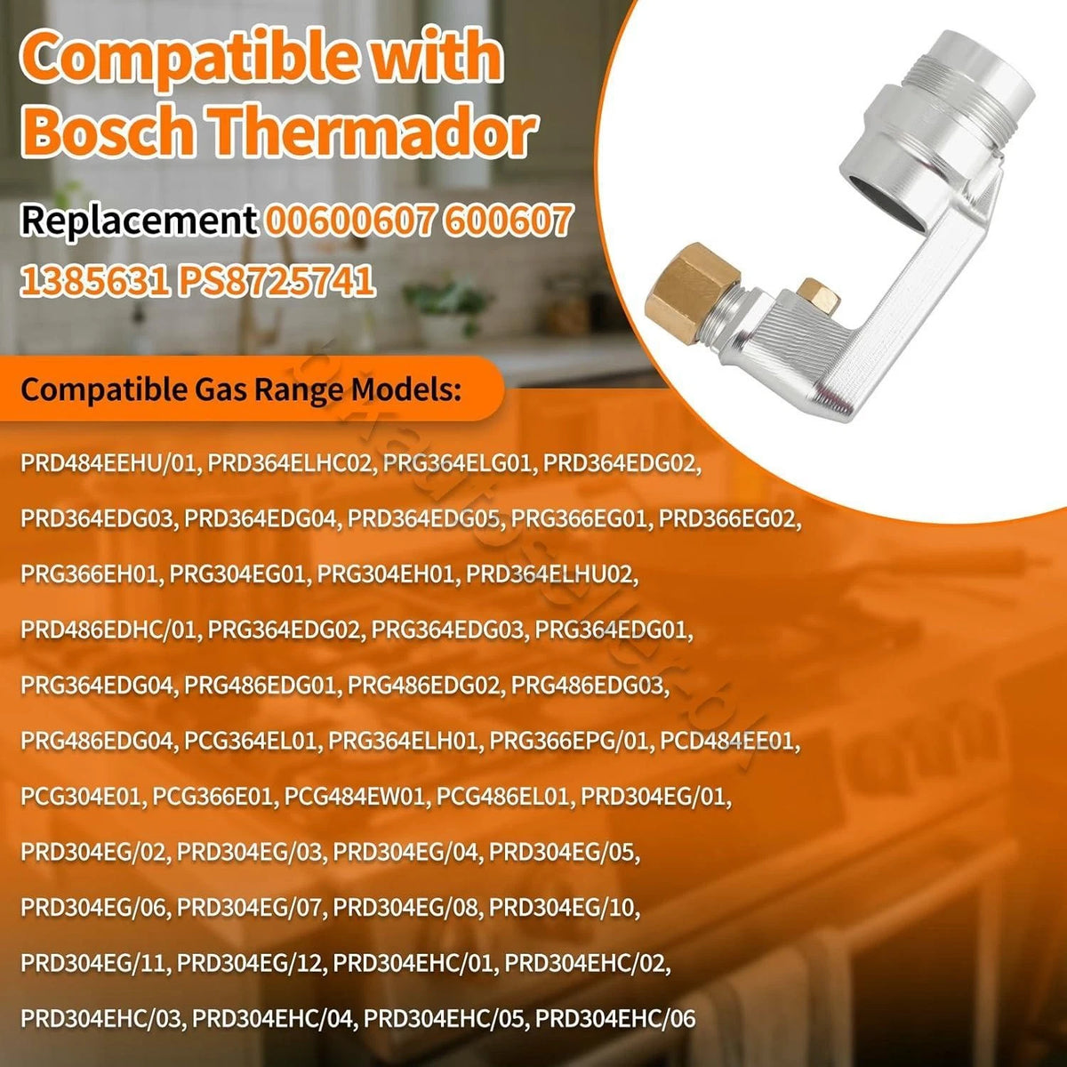 Surface Burner Orifice Holder for Bosch Thermador (00600607)