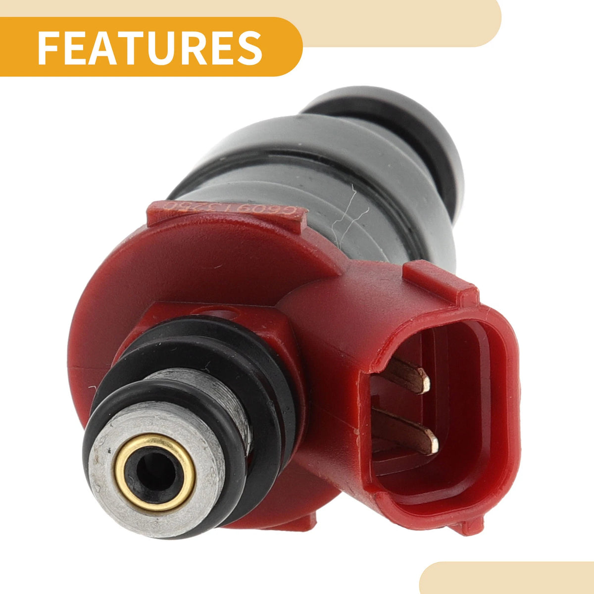 1 Pc Fuel Injector No.G60913250 for Mazda B2600 (1991–1993)